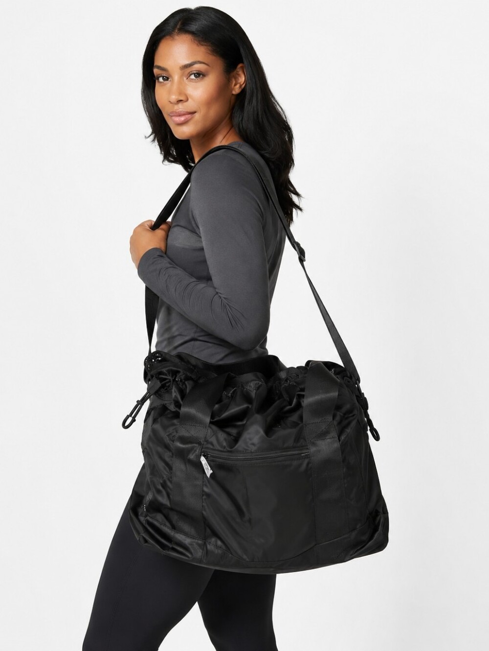 ∆-BeBe Becca Sports Drawstrings Guitar Strap LG Sack/ Tote /w Mess Bag Y2K Bag
